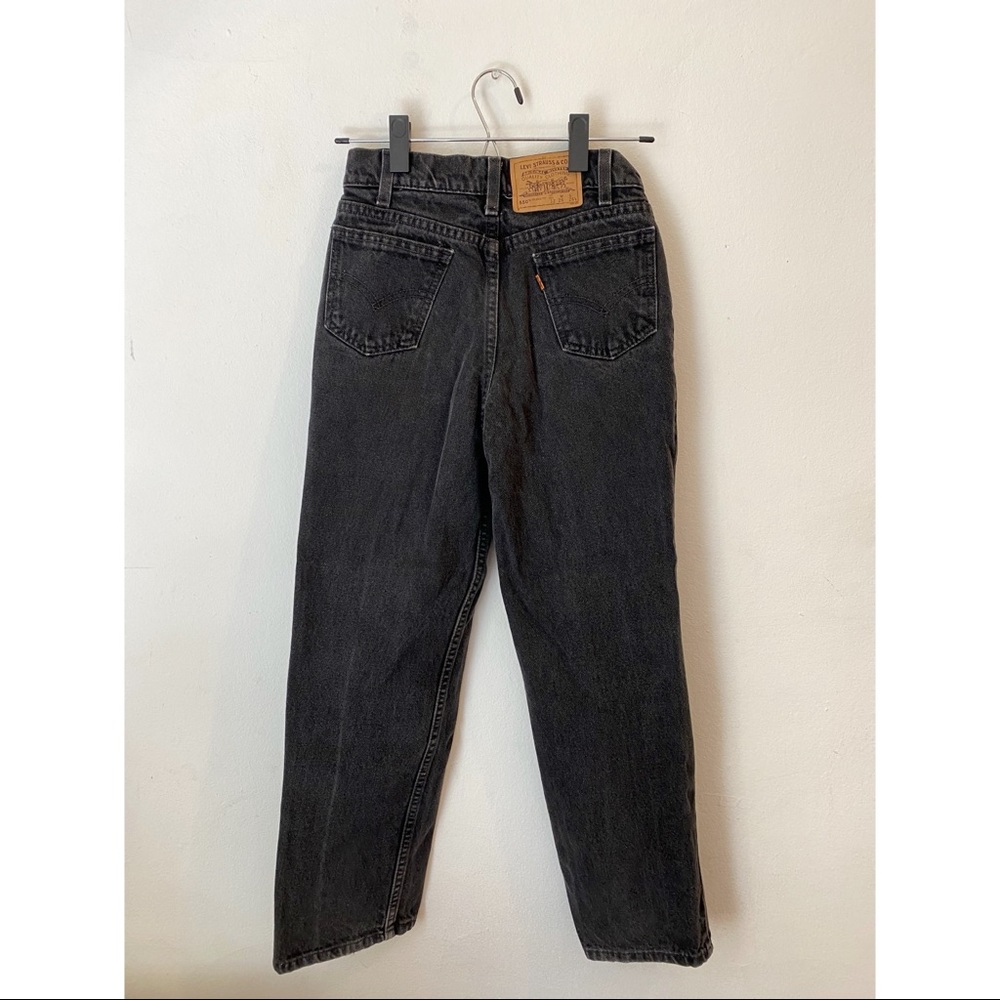 LEVI’s vintage 550 Relaxed Fit black denim (boys)